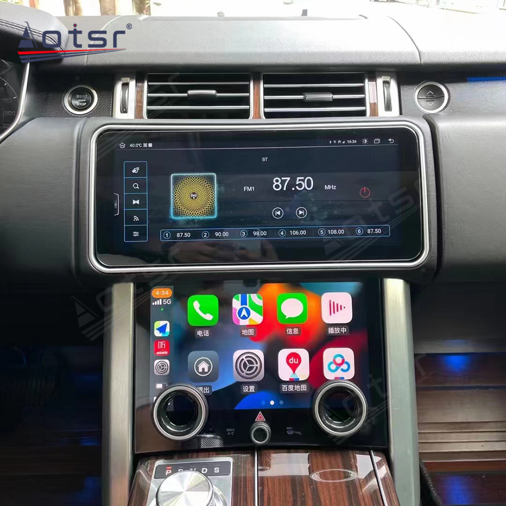 AC Panel For Land Rover Range Rover 2013-2017 Air Conditioner Climate Control Touch Stereo Board LCD Screen Display Headunit