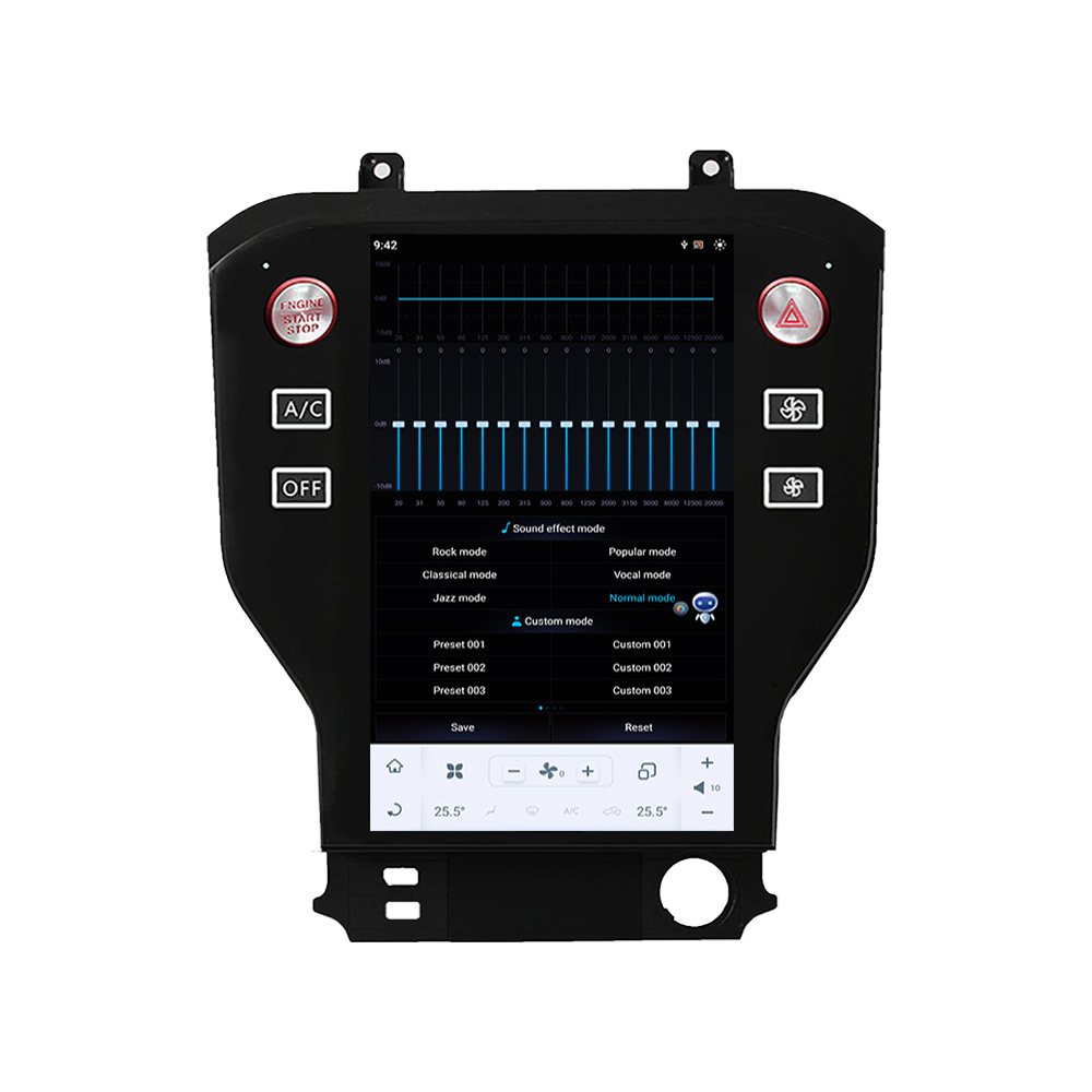 For Ford Mustang 2015-2020 Car Radio 128GB Tesla Vertical Screen Android 11.0 Multimedia Autoradio Video Player GPS Navigation-Aotsr official website
