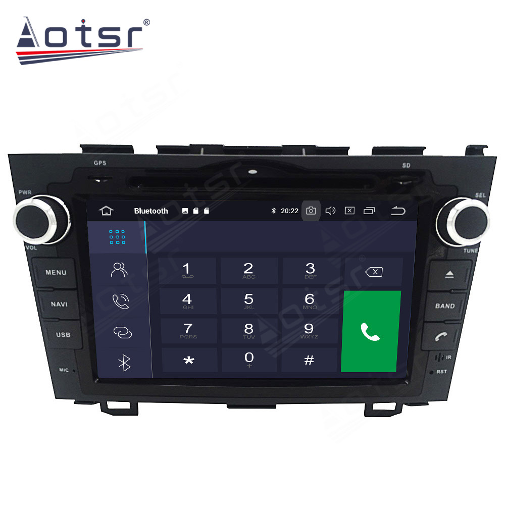 Qualcomm  Android 11 Autoradio For HONDA CRV 2006-2011 128G Car Radio GPS Navigation DVD Multimedia Player Head Unit-Aotsr official website