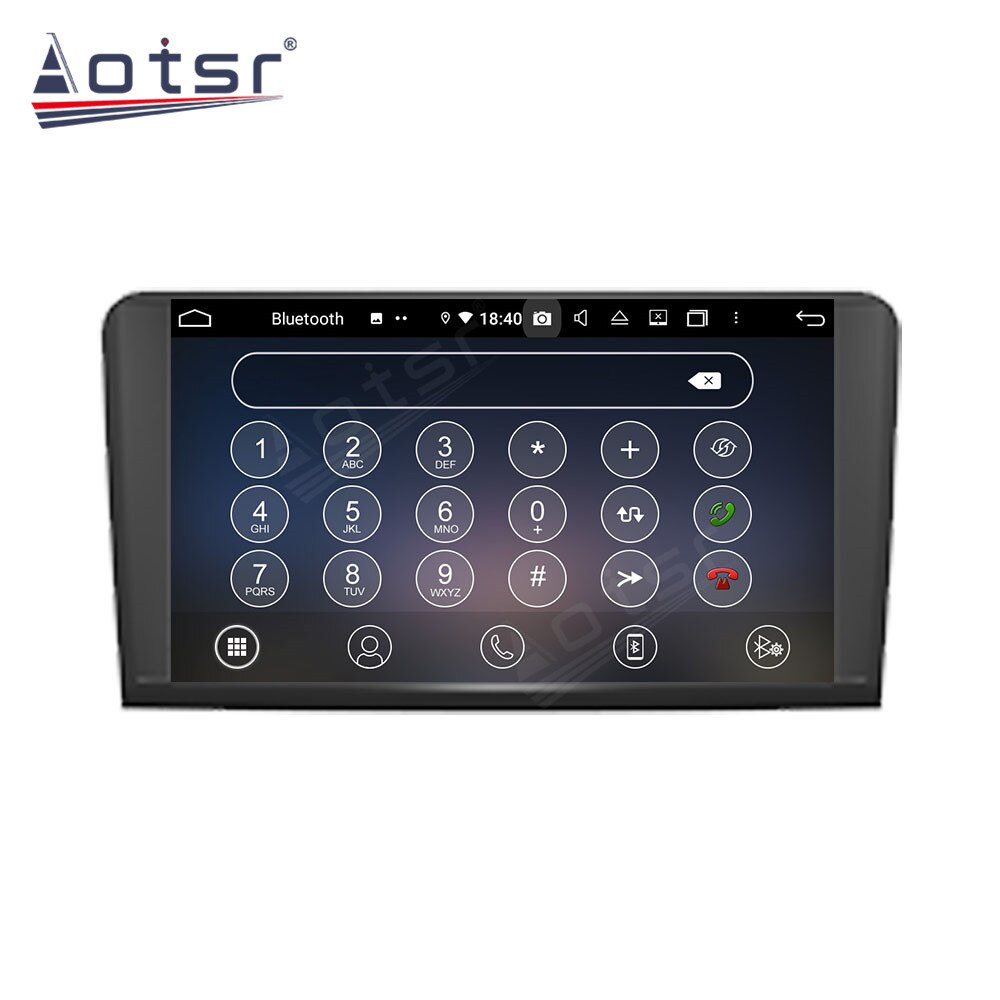 AOTSR Car Radio Auto Android 10 For Mercedes Benz ML CLASS ML300 ML350 ML450 ML500 W164 2005 - 2012 GPS Navi Multimedia Player-Aotsr official website