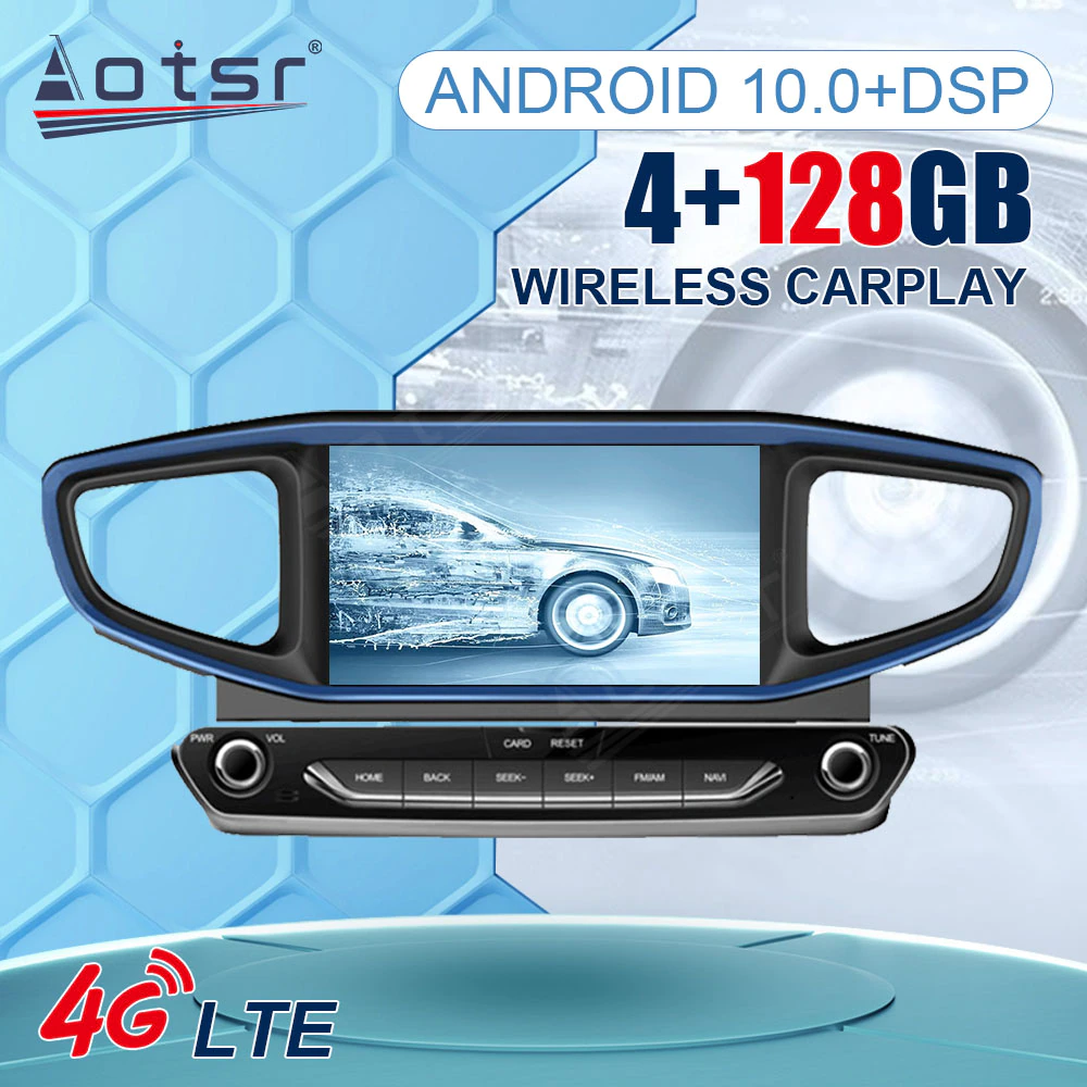 2din For Hyundai IONIQ 2016-2020 PX6 android 10.0 128G Car Radio Audio Stereo Tape Recorder With GPS PC Tablet HU Head Unit RDS-Aotsr official website