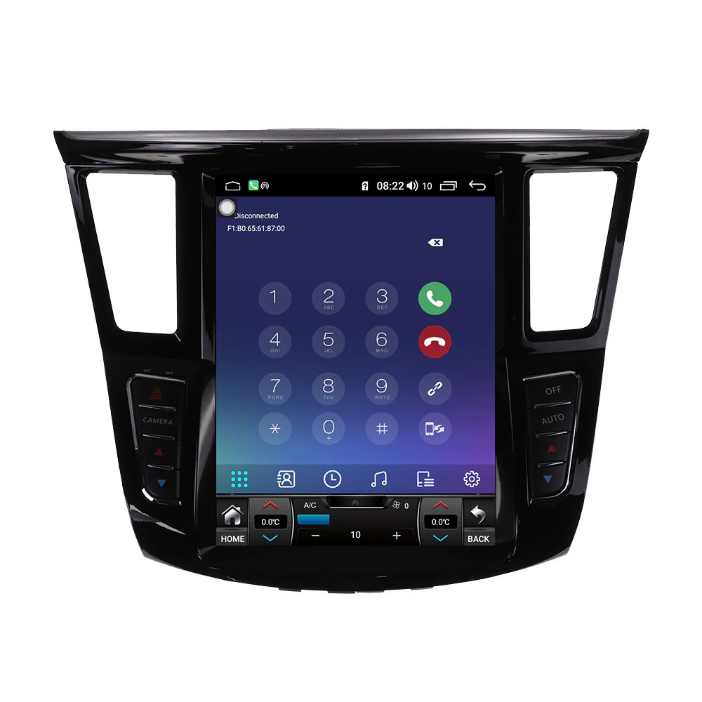 2 din Android car radio Tesla style for infiniti QX60 JX35 2014-2019 car stereo radio multimedia player GPS navigator head unit-Aotsr official website