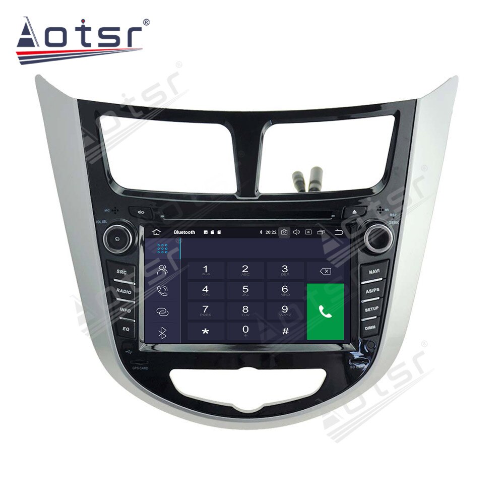 Android 11 128GB Car Radio For Hyundai Accent Verna 2011+ Audio Multimedia Player GPS Navigation Auto Stereo Head Unit Carplay-Aotsr official website