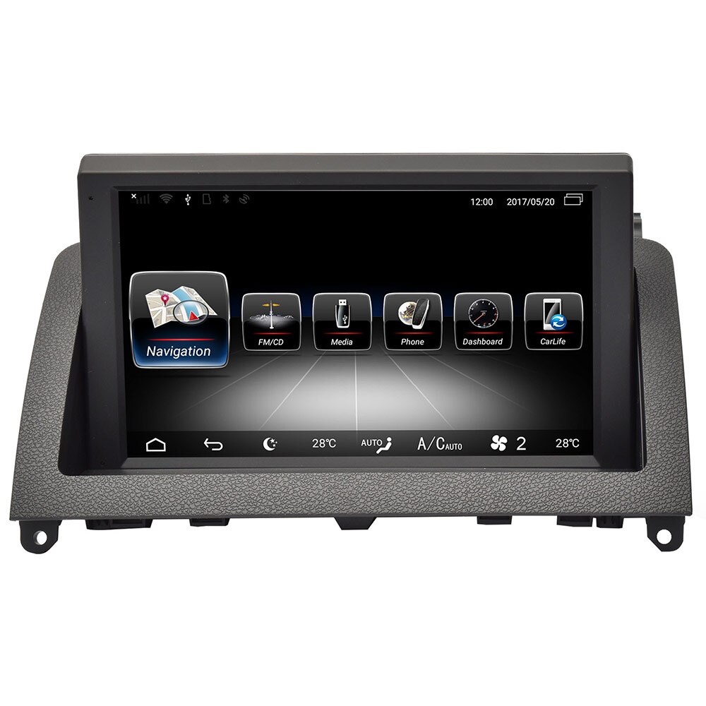 Android 10 Car multimedia player head unit For Mercedes Benz C Class W204 C200 2007 - 2014 Radio stereo Audio gps tape recorder-Aotsr official website