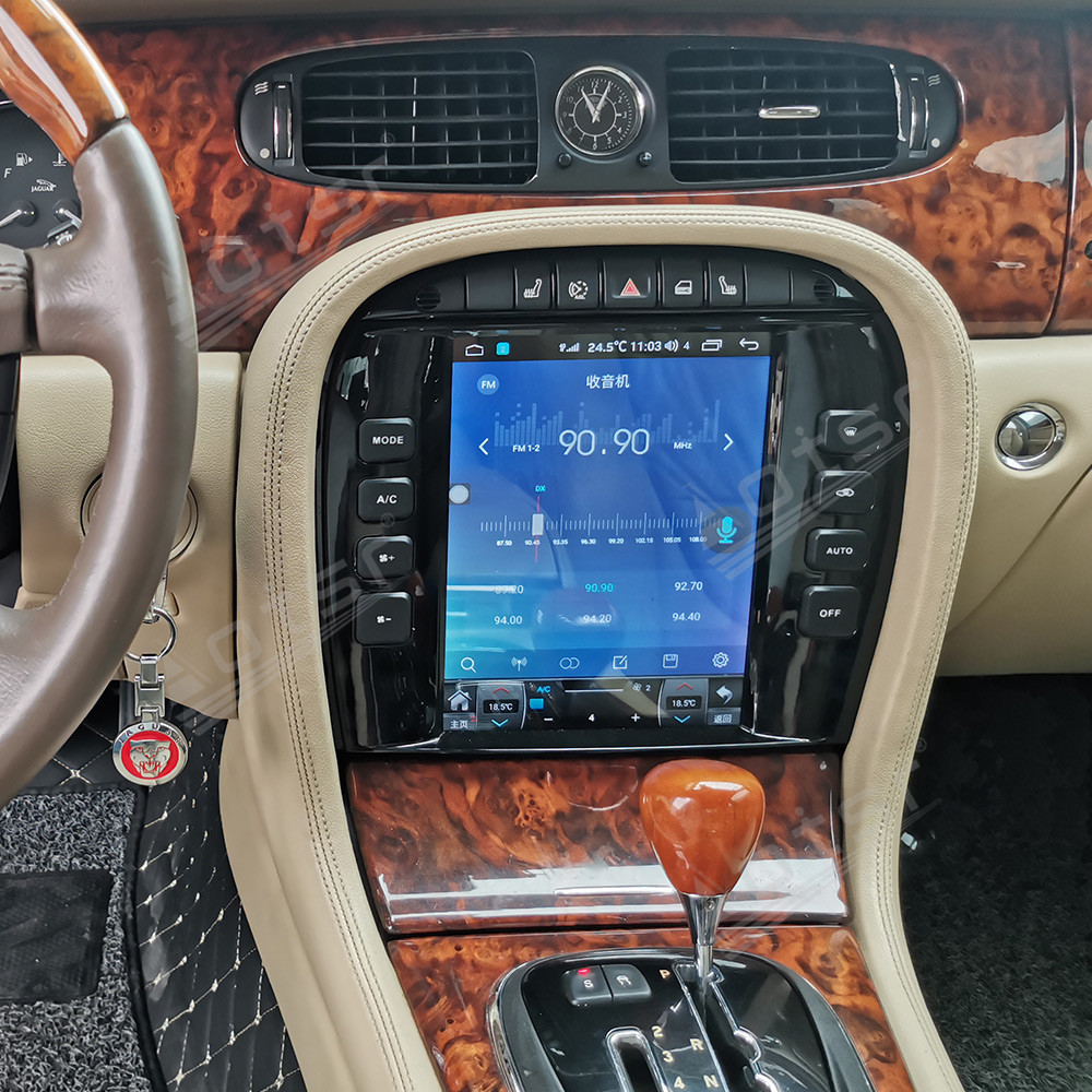 Android 11.0 multimedia player with GPS navigation stereo main unit DSP Carplay 6GB + 128GB suitable for Jaguar XJ 04-08-Aotsr official website