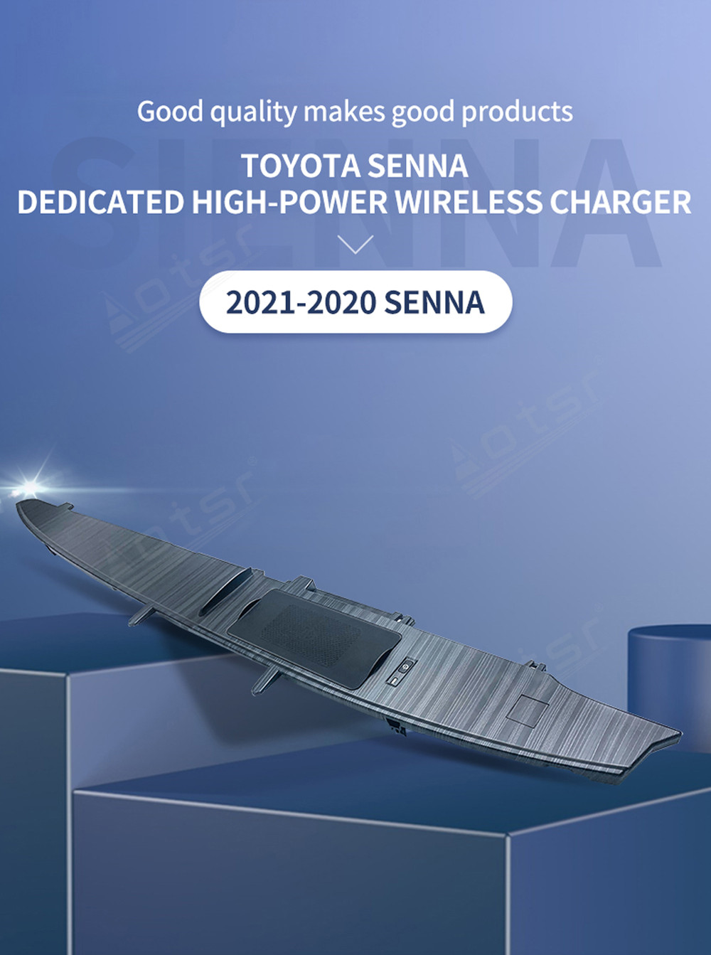 Android System 20.7 Inch LCD Screen HD Car Monitor Ceiling TV For Toyota Sienna Car Video Auto Roof Mount Display HDMI FM-Aotsr official website