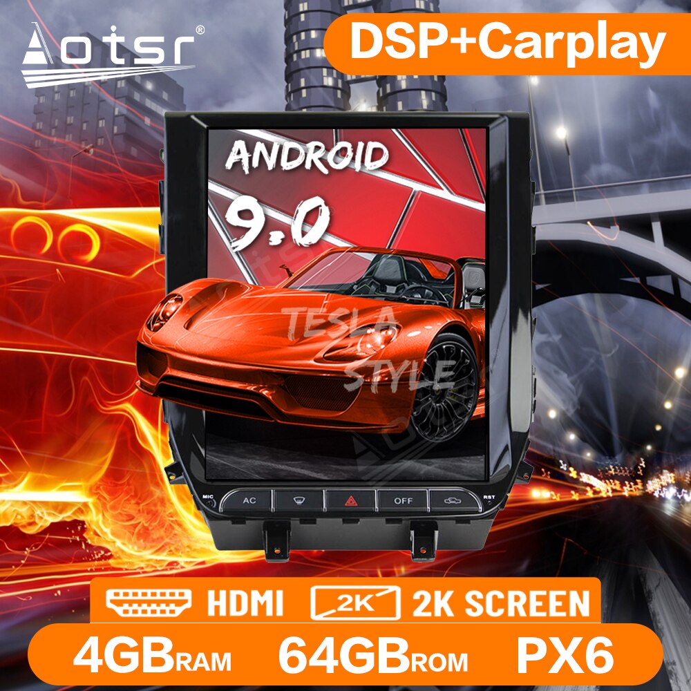 Car GPS Navigation For Toyota Land Cruiser 2016-2017 Car Radio Android Multimedia Player PX6 Auto Stereo Head Unit Carplay DSP-Aotsr official website