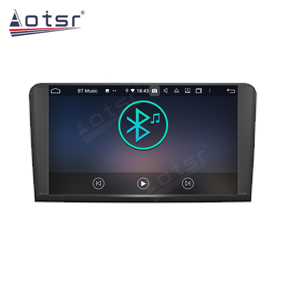 AOTSR Car Radio Auto Android 10 For Mercedes Benz ML CLASS ML300 ML350 ML450 ML500 W164 2005 - 2012 GPS Navi Multimedia Player-Aotsr official website