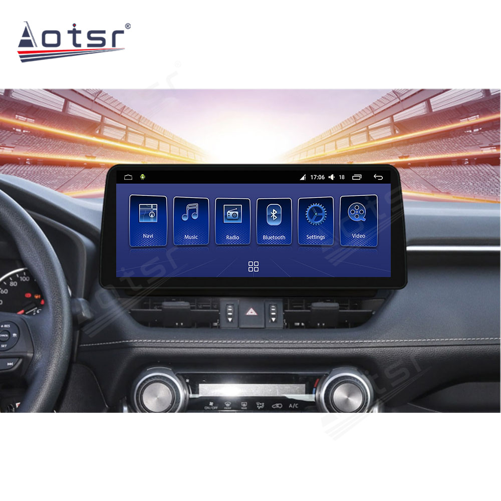 Android 10.0 multimedia player with GPS navigation stereo main unit DSP  6GB + 128GB suitable for Toyota RAV4 2020+ 12.3-Aotsr official website