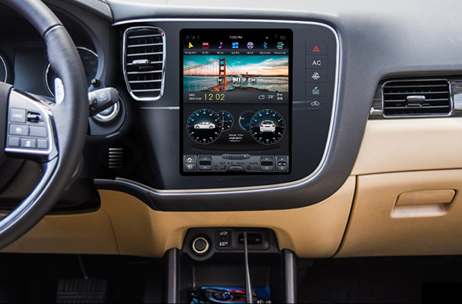 128G Android 11 Tesla Screen Style For Mitsubishi Outlander 2014-2018 Car GPS Navigation Multimedia Player Auto Radio Stereo Head Unit-Aotsr official website