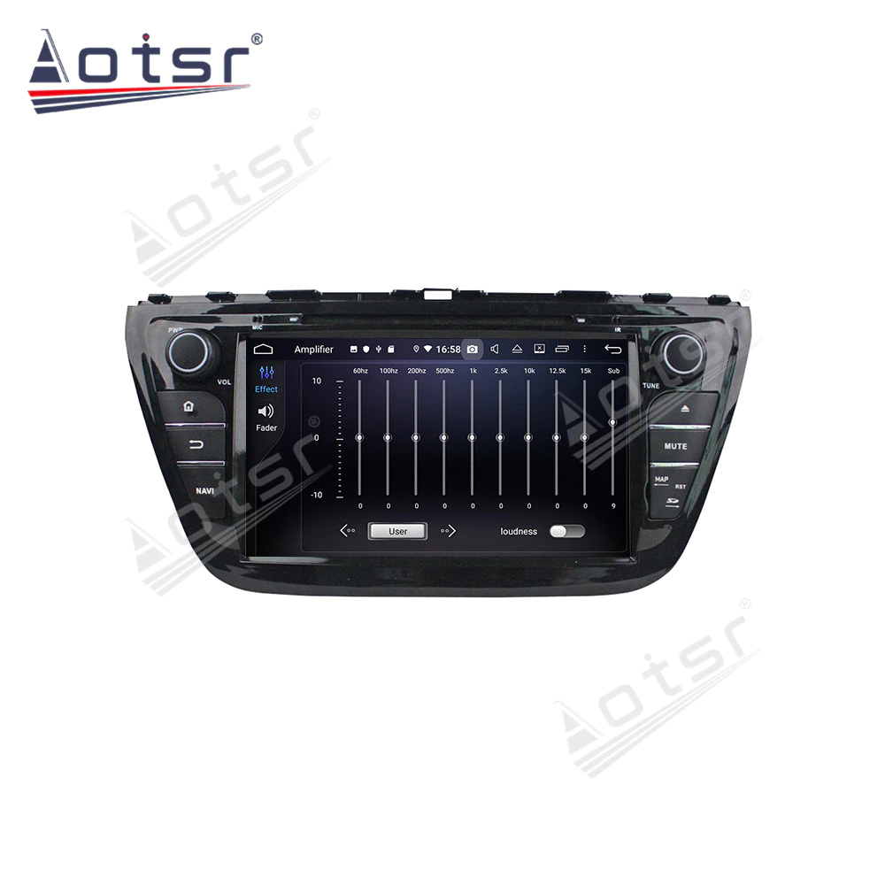 2 Din IPS Screen Android 10 DSP Car Multimedia Player For Suzuki SX4/S Cross 2014 - 2018 Navigation Audio Radio Stereo head unit-Aotsr official website