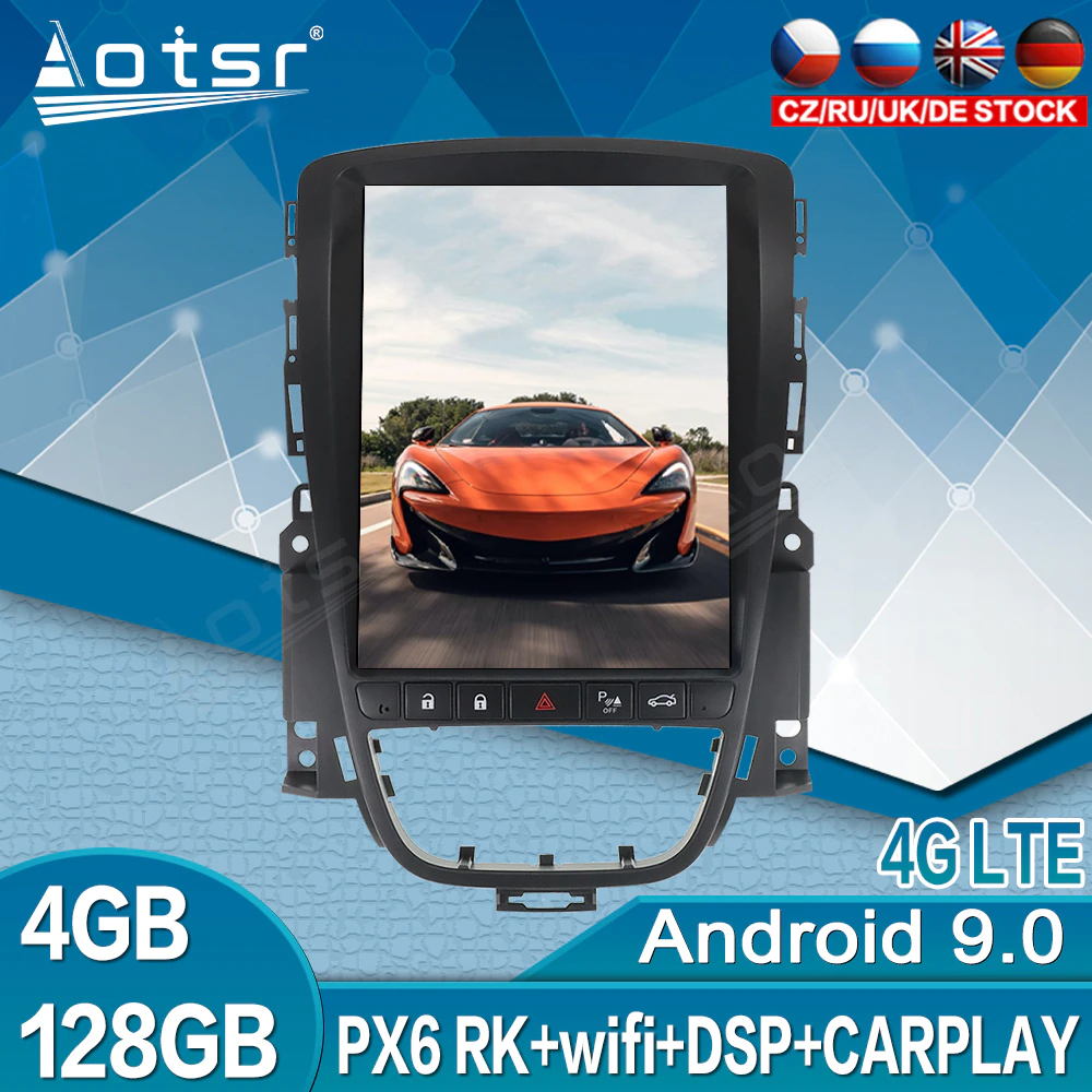 For Opel Astra J 2010 2011 2012 2013 2014 Car Radio Tape Recorder Multimedia DVD Video Player 128GB Tesla Screen GPS Navigaiton-Aotsr official website