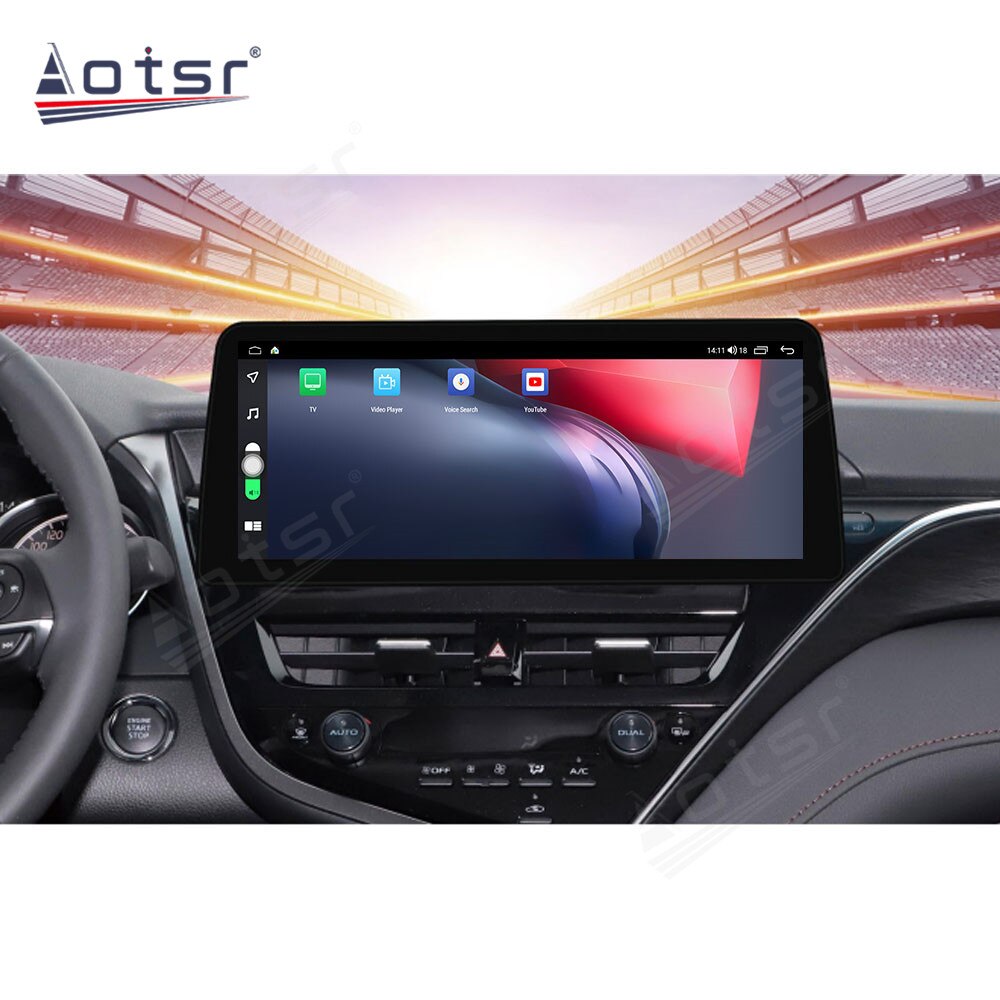 Android 10 Car Multimedia Player Bluetooth 5.0 GPS Navigation Radio Tape Recorder For Toyota Camry 2021 Head Unit Autoradio-Aotsr official website