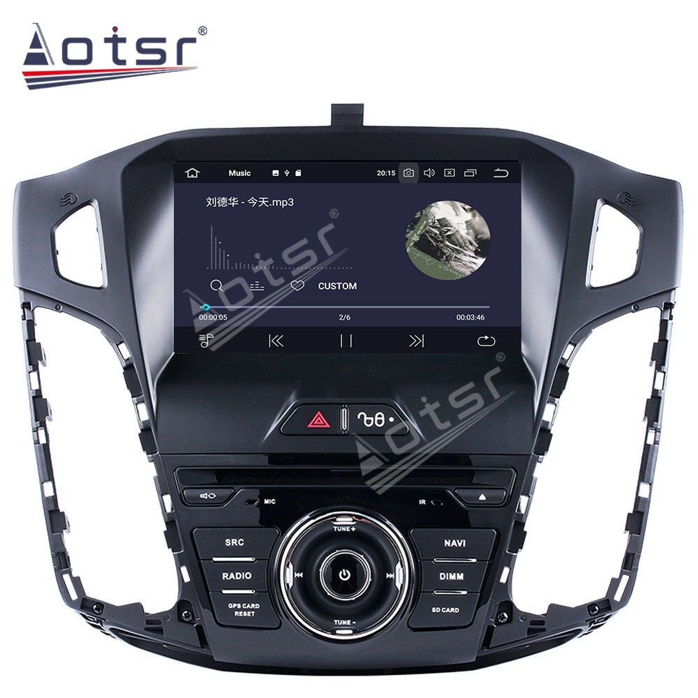 For Ford Focus 3 Mk 3  2012-2017 Tesla Vertical Screen Car Radio Multimedia Video Player Navigation GPS Android 10.0 Stereo Unit-Aotsr official website
