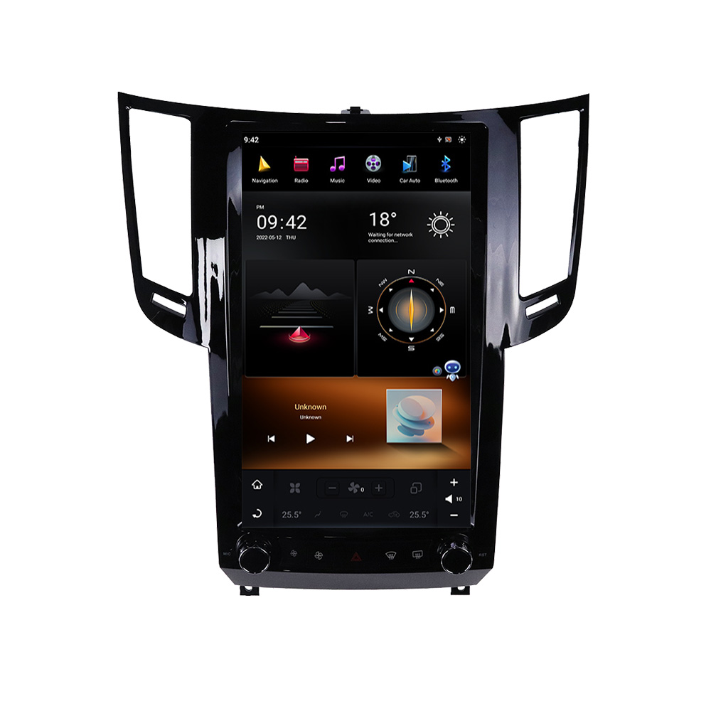 128G Car Radio Android For Infiniti FX FX25 FX35 FX37 2009-2013 Qx70 2013-2016 Tesla Style Screen GPS PX6 Multimedia Video Player Head Unit-Aotsr official website