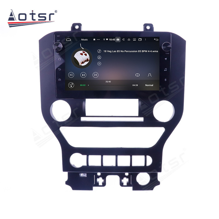 128G Android 10.0 Auto Stereo For Ford Mustang 2015 - 2020 Audio Car Radio DVD Multimedia Player GPS Navigation Head Unit