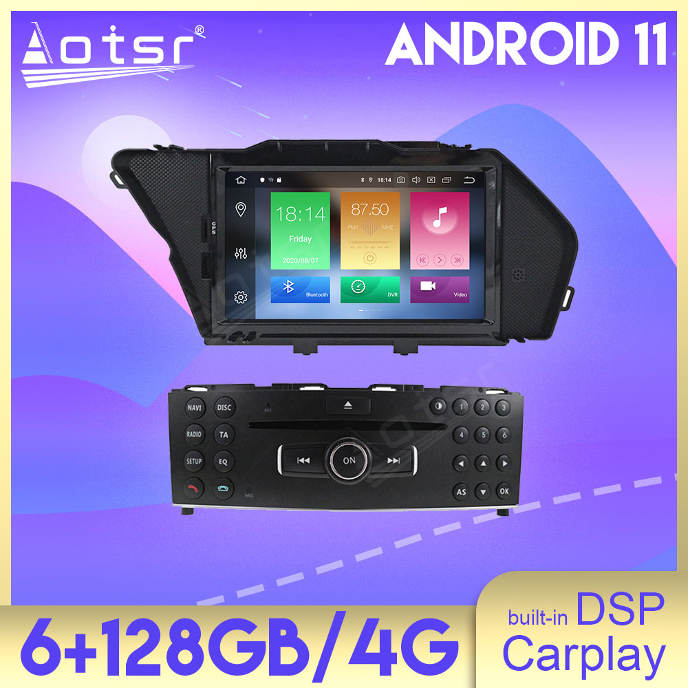 Android Multimedia Video Player For Mercedes Benz GLK X204 GLK300 GLK350 Car Radio Carplay Audio Stereo HD Screen GPS Navigation