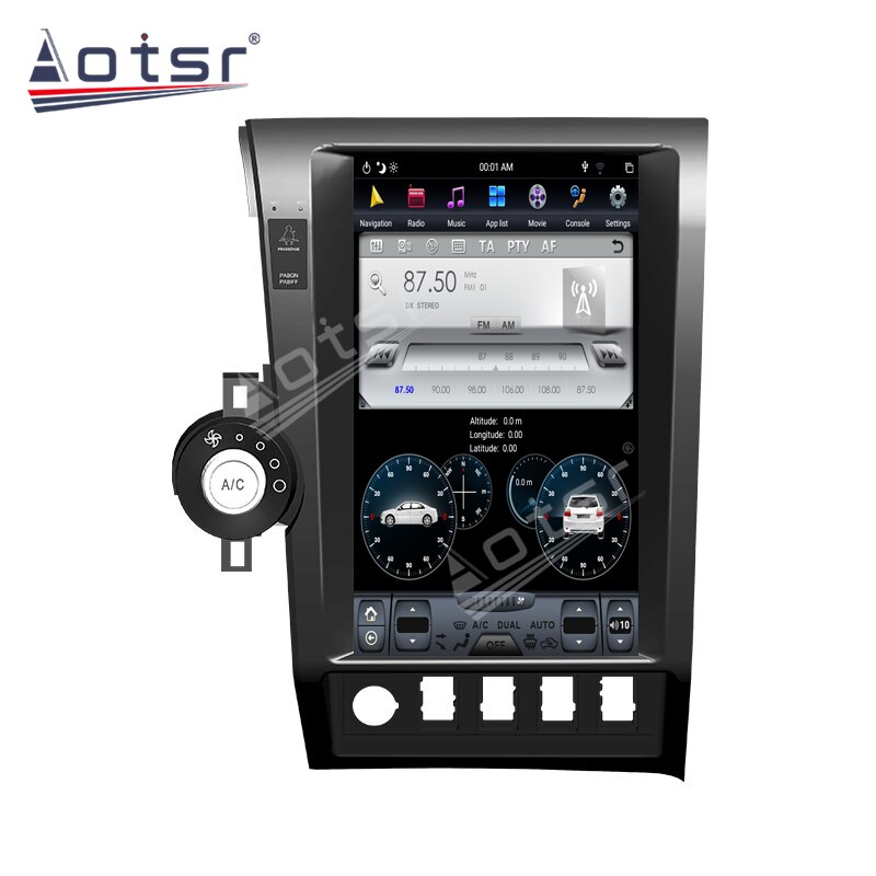 Android 9 Tesla style PX6 Car GPS Navigation For Toyota Tundra 2007-2013 Radio Recorder Multimedia Player Auto Stereo Head Unit-Aotsr official website