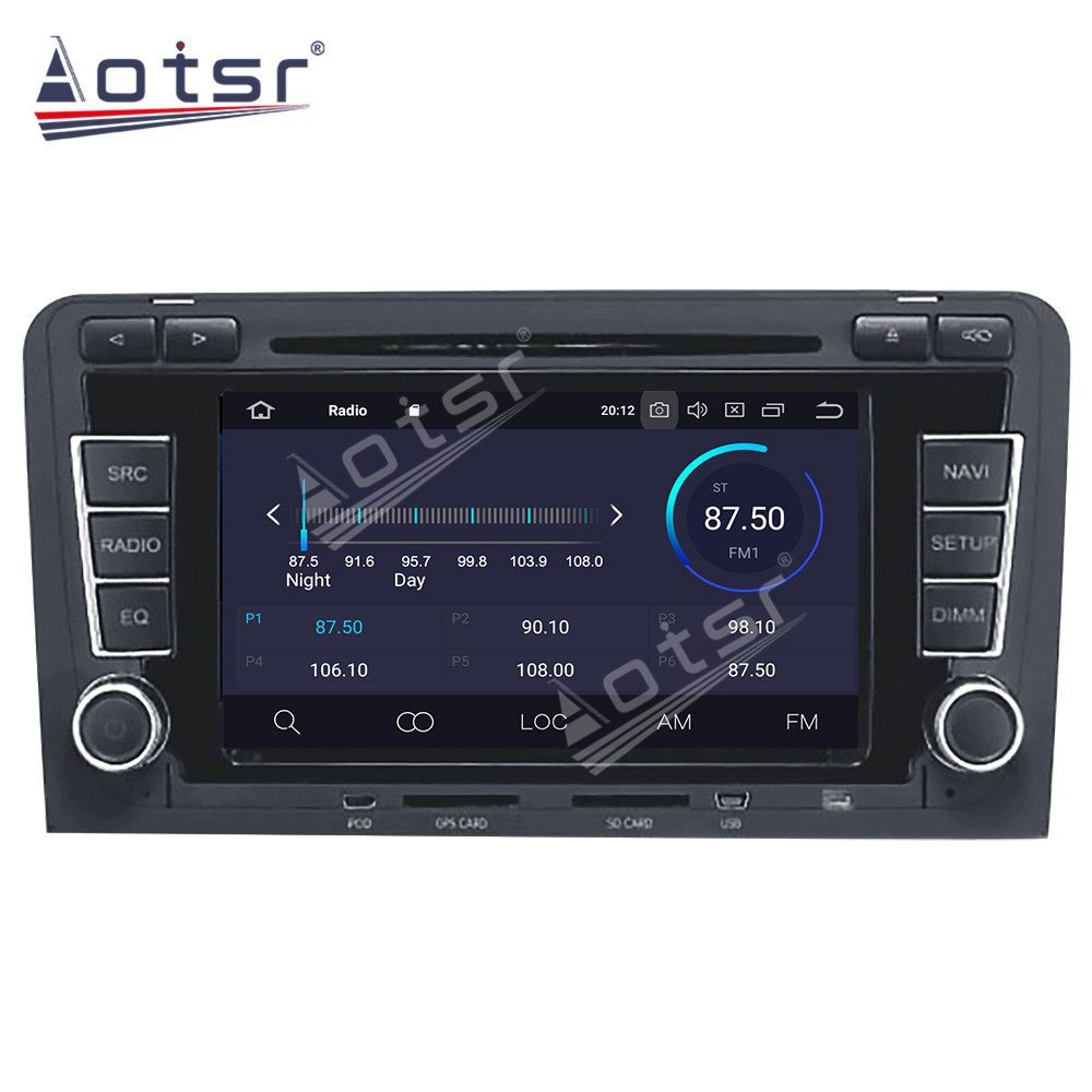 For AUDI A3 2003-2013 Android 11.0 Multimedia Player 128G with GPS navigation suitable for Audi stereo main unit DSP Carplay -Aotsr official website