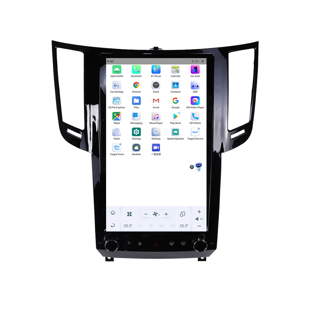 128G Car Radio Android For Infiniti FX FX25 FX35 FX37 2009-2013 Qx70 2013-2016 Tesla Style Screen GPS PX6 Multimedia Video Player Head Unit-Aotsr official website