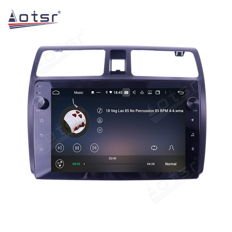 10 Inch Android 10.0 Auto Stereo For Suzuki Swift 2009-2011 Audio Car Radio DVD Multimedia Player GPS Navigation Head Unit