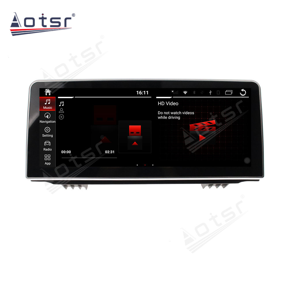 Android 10.0 multimedia player with GPS navigation stereo main unit DSP  8GB + 128GB suitable for 12.3 BMW X5 14-18 BMW X6 15-19-Aotsr official website