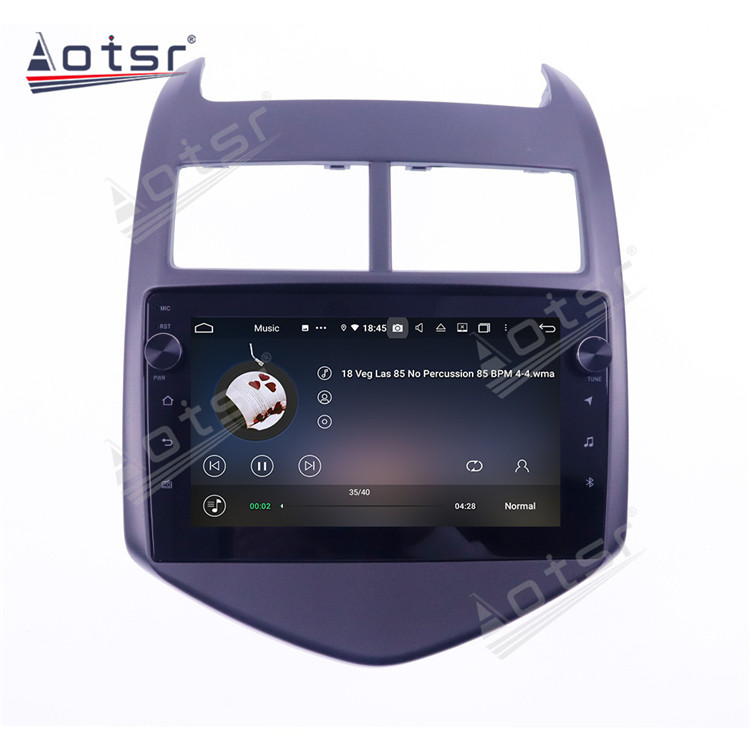 9 Inch Android 10.0 Auto Stereo For Chevrolet Aveo 2011-2015 Audio Car Radio DVD Multimedia Player GPS Navigation Head Unit