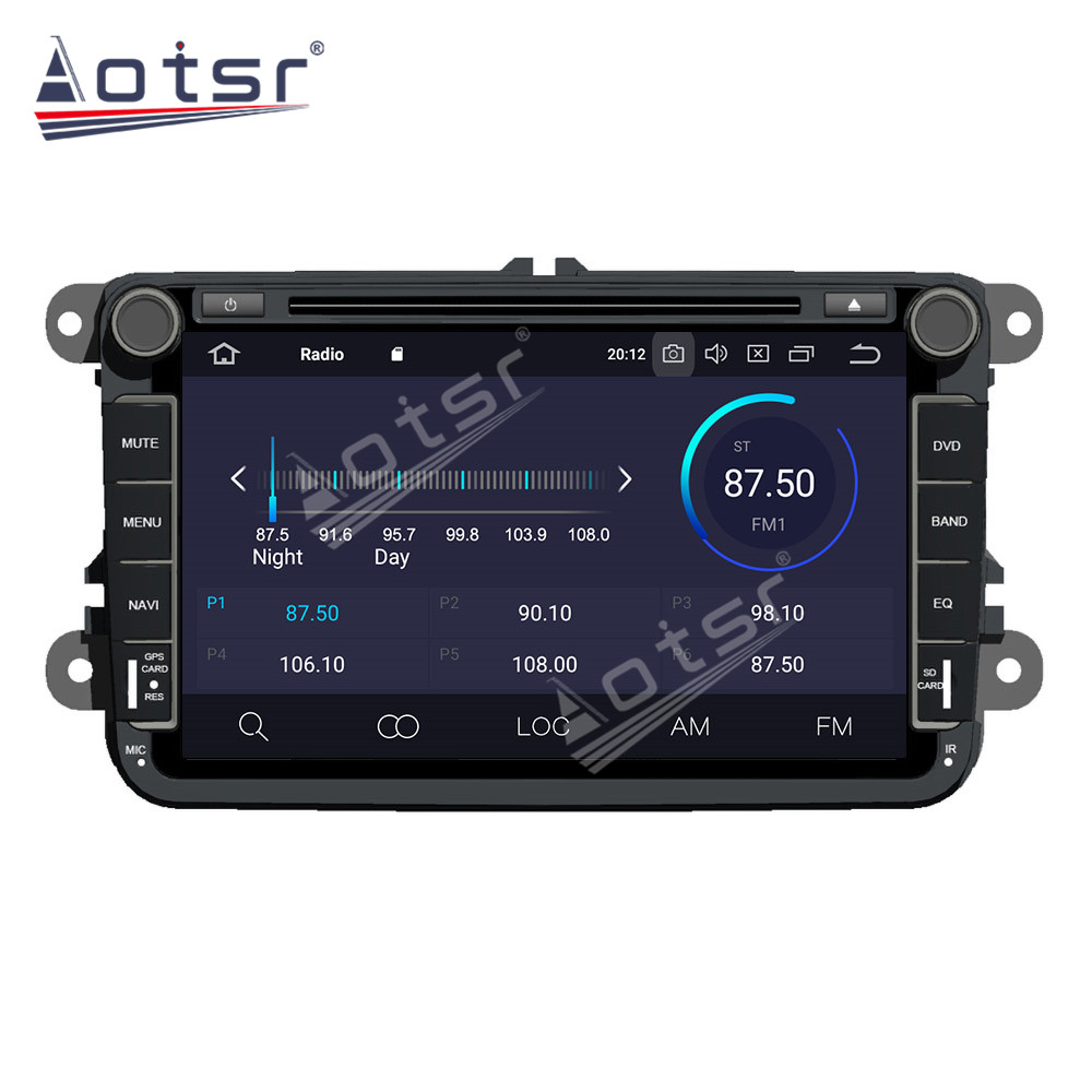 6GB 128GB Carplay Car Radio Screen For Volkswagen Golf Polo Tiguan Passat b7 b6 leon Skoda Octavia Android GPS Navigation Radio Tape Recorder Multimedia Autoradio-Aotsr official website