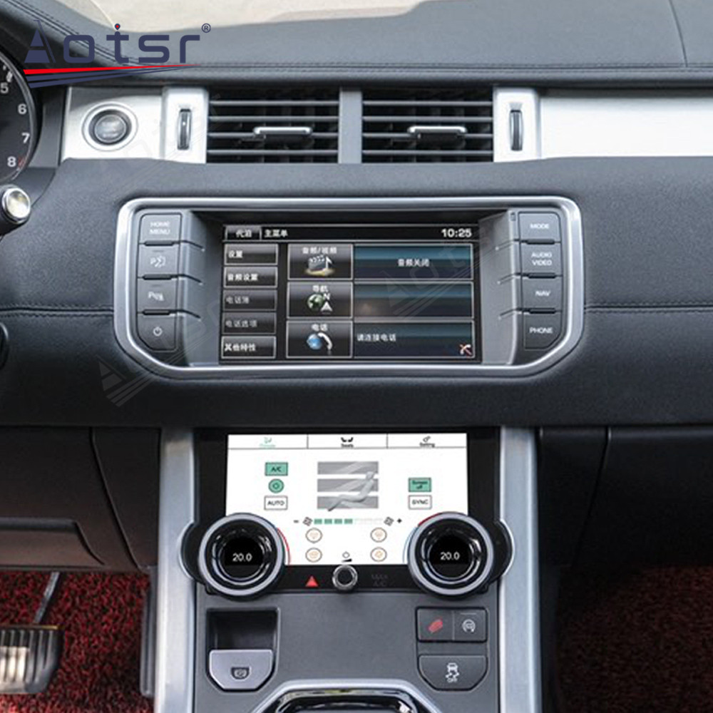 Suitable for Land Rover Range Rover Evoque 2012-2018 LCD high-definition touch screen air conditioning instrument with AC/C control panel original car system digital car air conditioning screen-Aotsr official website