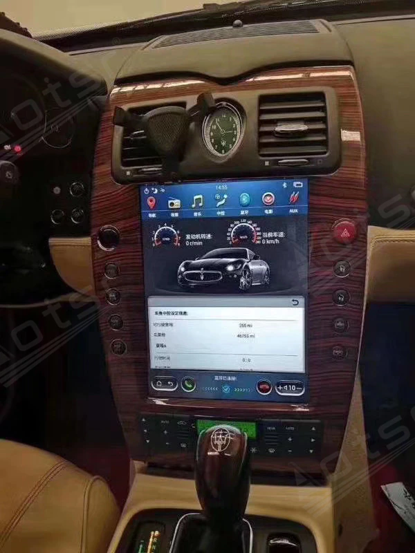 For Maserati Quattroporte Android Multimedia 2004 - 2012 Tesla Screen Car Radio GPS Navigation Video Player Carplay PX6 Stereo