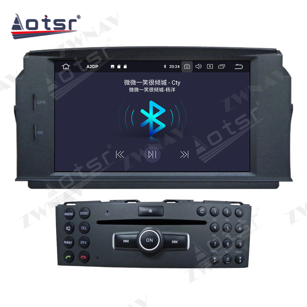 Android Multimedia GPS Navigation Car Radio Auto Sstereo for MERCEDES BENZ C Class C180 C200 C230 Stereo Screen Unit HD-Aotsr official website