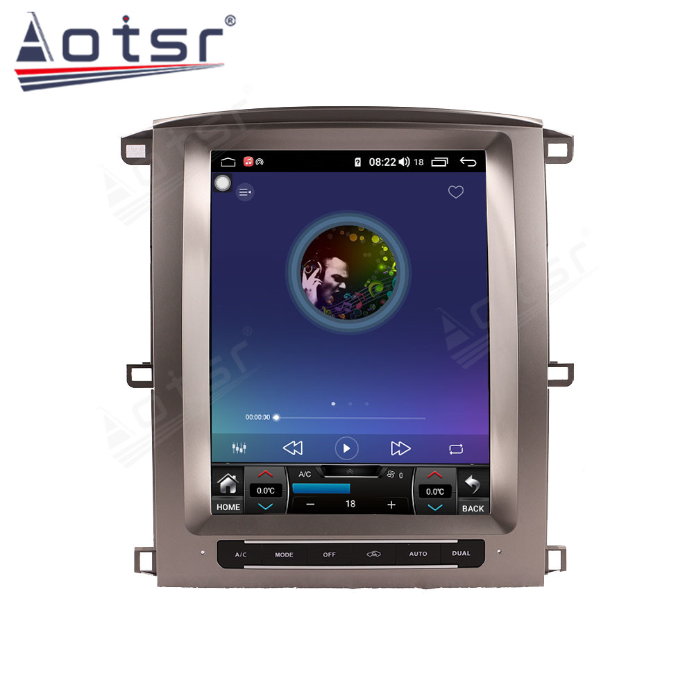 Android 11.0 multimedia player with GPS navigation stereo main unit DSP Carplay 6GB + 128GB suitable for 04-07 Lexus LC100
