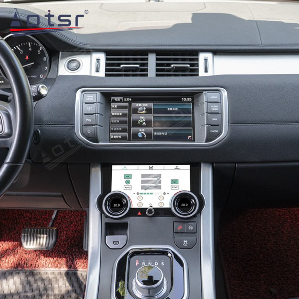 Suitable for Land Rover Range Rover Evoque 2012-2018 LCD high-definition touch screen air conditioning instrument with AC/C control panel original car system digital car air conditioning screen-Aotsr official website