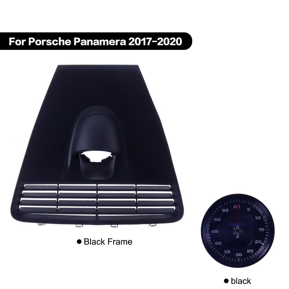 Car Stopwatch For Porsche Panamera 2010-2016 Interior Dashboard Center Clock Compass Time Electric Meter Clock Accessional-Aotsr official website