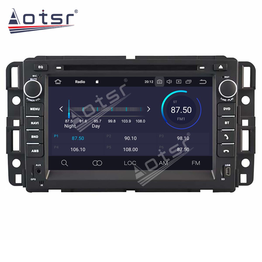 Android 11.0 6G+128GB Car DVD Player Multimedia Radio For Hummer H2 2008-2011 Car GPS Navigation Stereo Unit Radio Tape Recorder-Aotsr official website