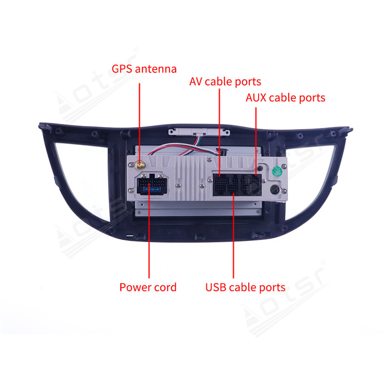 10 Inch Android 10.0 Auto Stereo For Honda CRV 2011-2015 Audio Car Radio DVD Multimedia Player GPS Navigation Head Unit-Aotsr official website