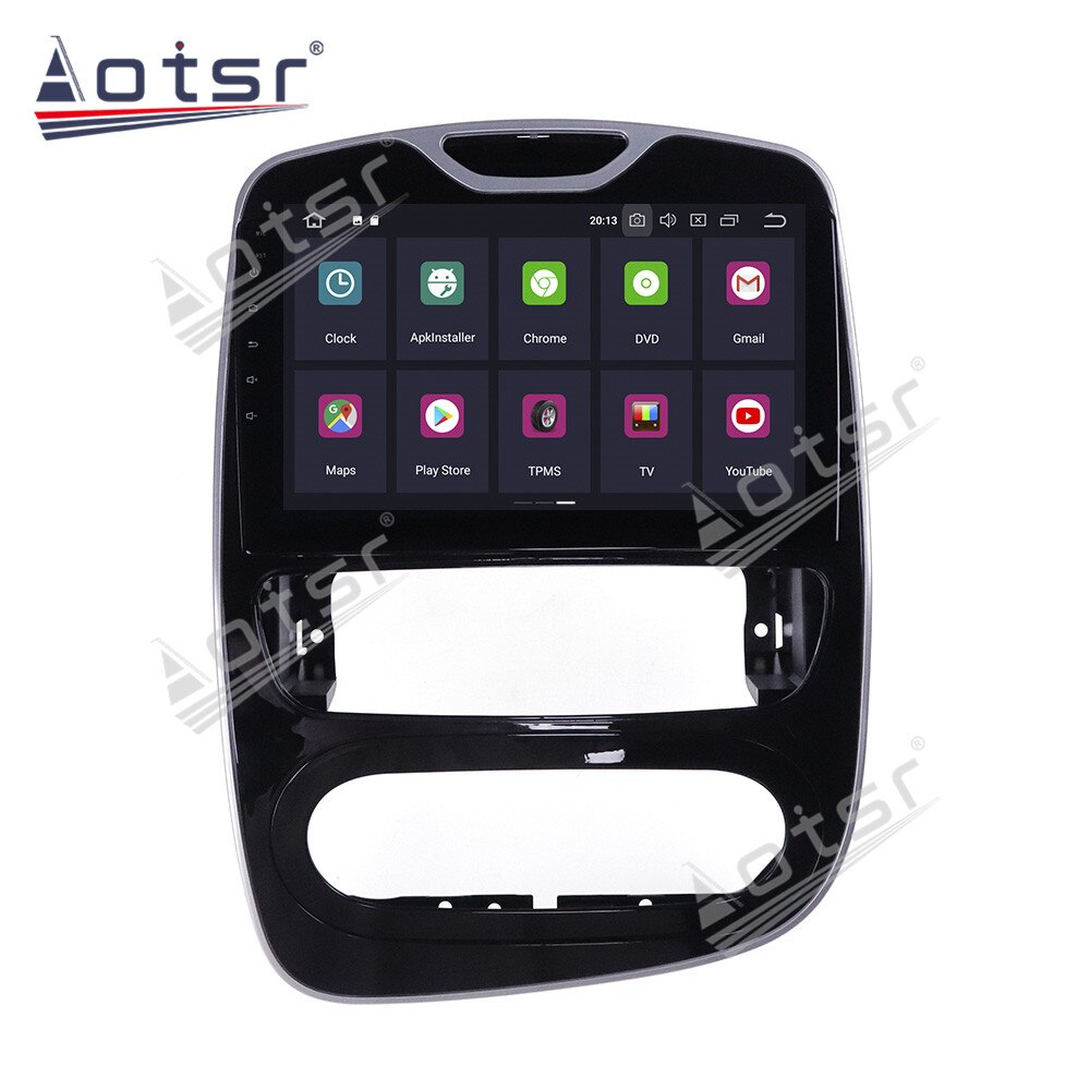 For Renault Clio 2016 - 2018 Touch Screen Android Radio Recorder HD Car Multimedia GPS Navigation 128GB Carplay DVD Video Player-Aotsr official website