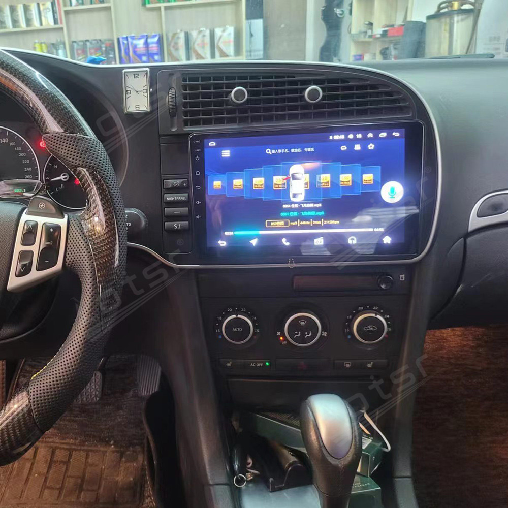 Android 11.0 System For Saab 9-5 2005-2008 Auto 6+128GB Car Radio Multimedia Player GPS Navigation Touch Screen Head Unit DSP Carplay