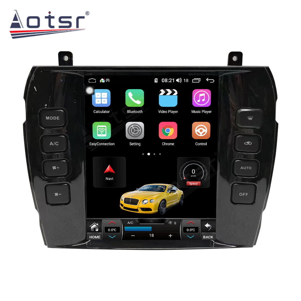 For Jaguar S - TYPE Android 10.0 128GB Car GPS Navigation Radio Tape Recorder Multimedia DVD Video Player Auto Stereo Head Unit-Aotsr official website