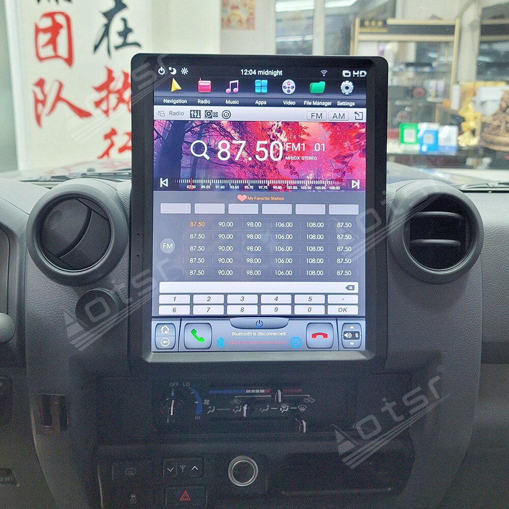 For Toyota Land Cruiser LC70 LC75 LC76 Android 9 Tesla Radio Car Multimedia PlayerTesla Stereo Audio GPS Navi Unit Carplay DSP-Aotsr official website
