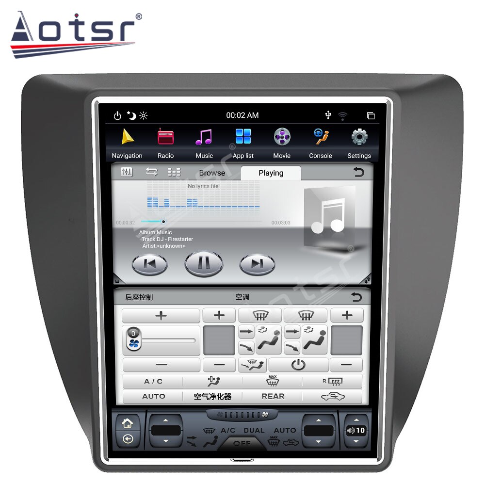 For Volkswagen Passat CC 2011-2014 Android 9 64G PX6 Vertical Tesla Screen Car GPS Navigation Stereo Head Unit Multimedia Player-Aotsr official website