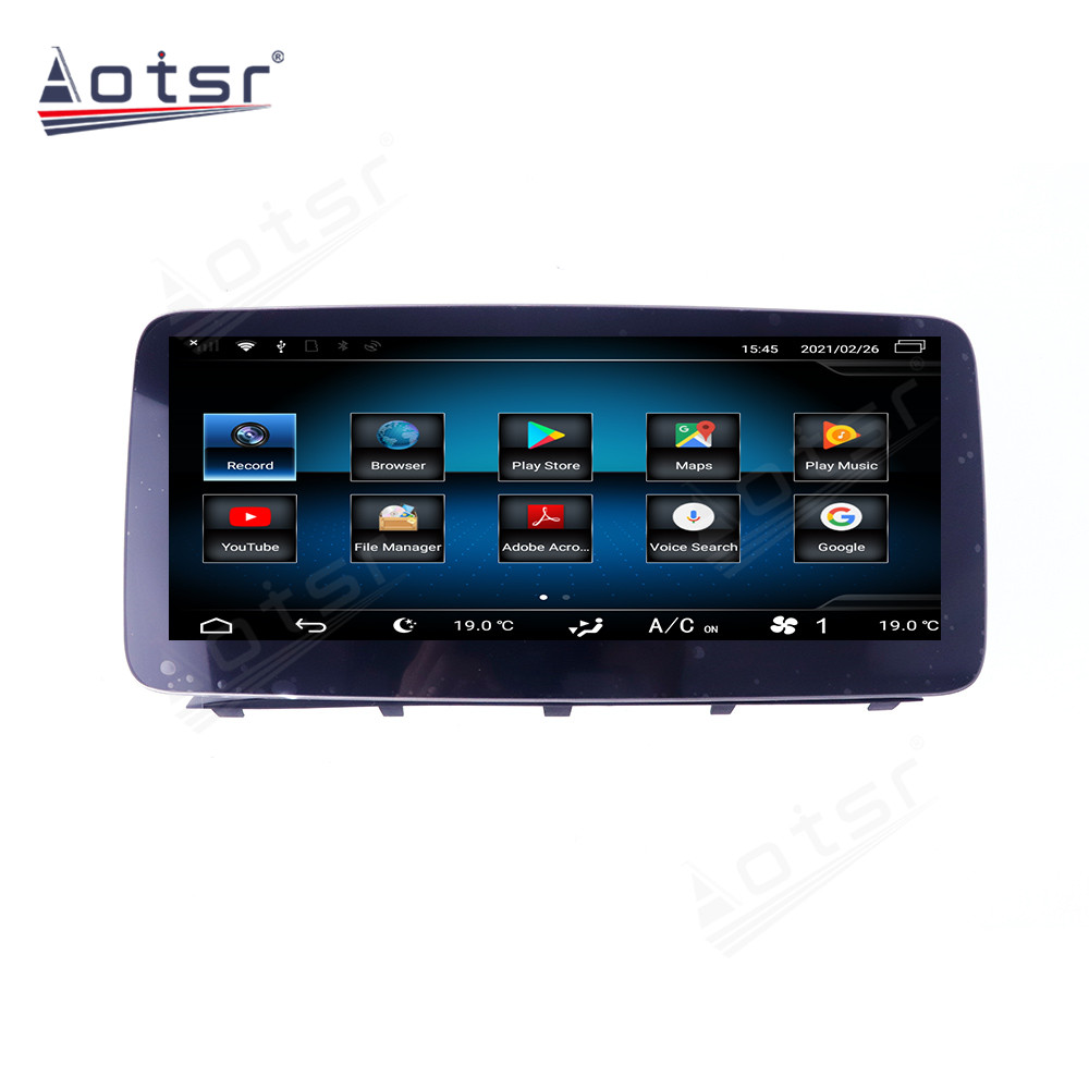 Android 10.0 multimedia player with GPS navigation stereo main unit DSP  8GB + 128GB suitable for YCH-Benz G W463 12.3