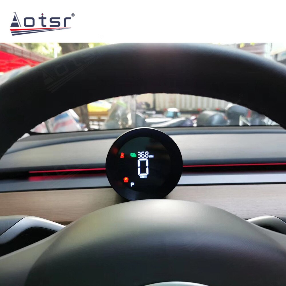 For Tesla Model 3  Model Y customized frame Digital Cluster LCD Car Virtual Instrument Dashboard Display Auto GPS Navigation-Aotsr official website