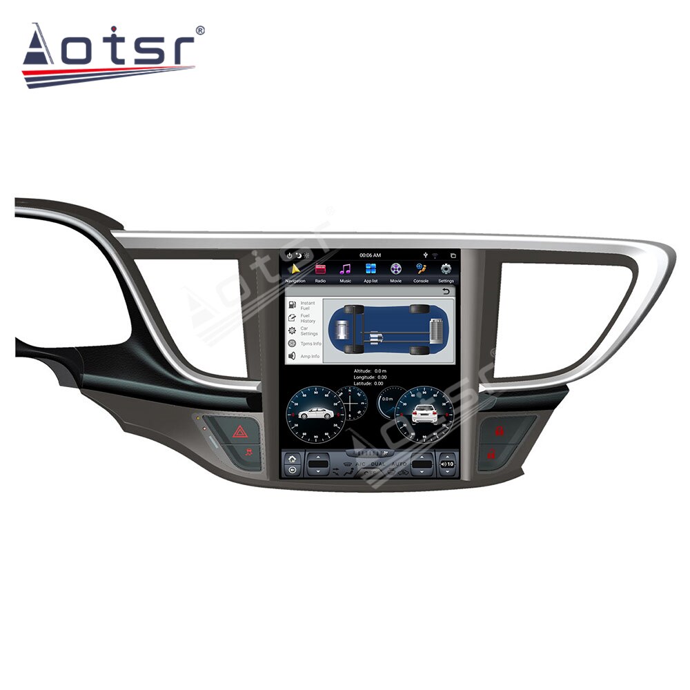 For Buick Hideo 2015-2018 Vertical Screen Tesla Style Android 9 Car Audio GPS Navigation Head Unit Multimedia Player Auto Radio-Aotsr official website