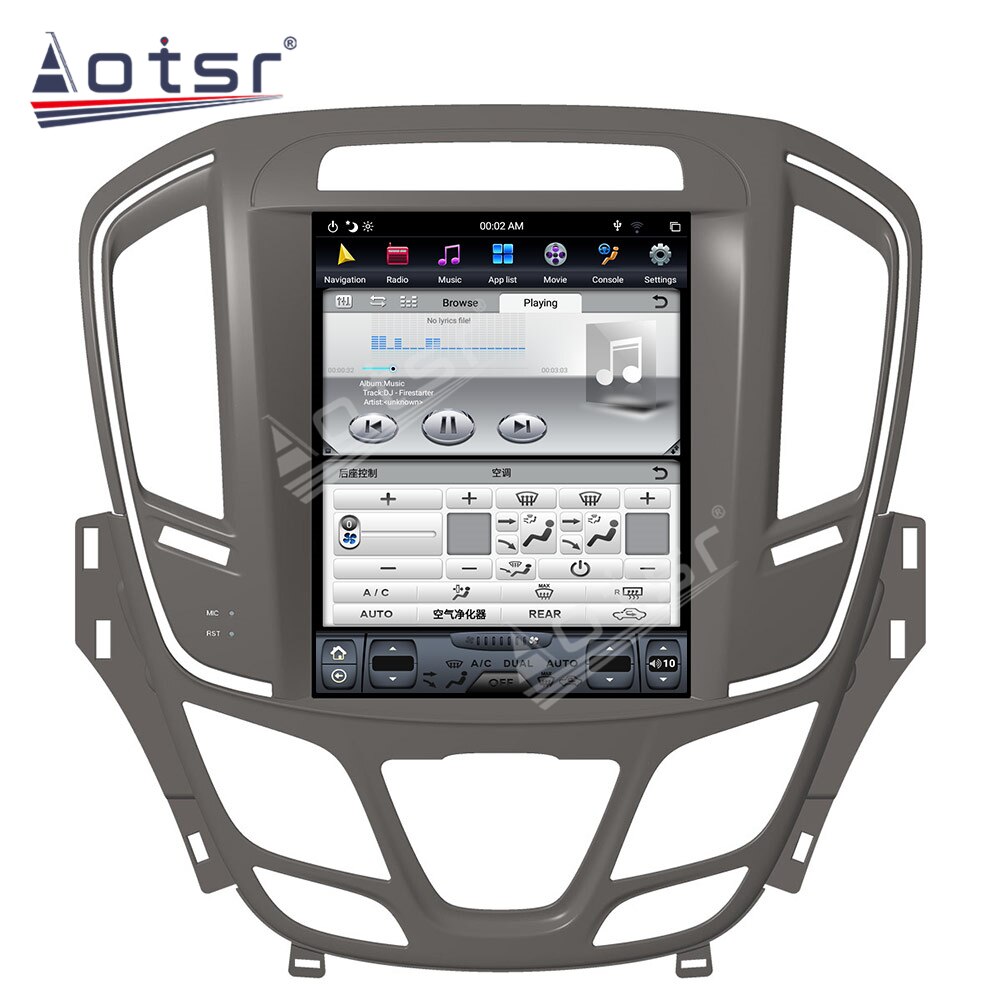 10.4''Tesla Style Android 9.0 64G Car Radio GPS Navigation For Opel Insignia Vauxhall Holden/Buick Regal 2014+ Head Unit Carplay-Aotsr official website