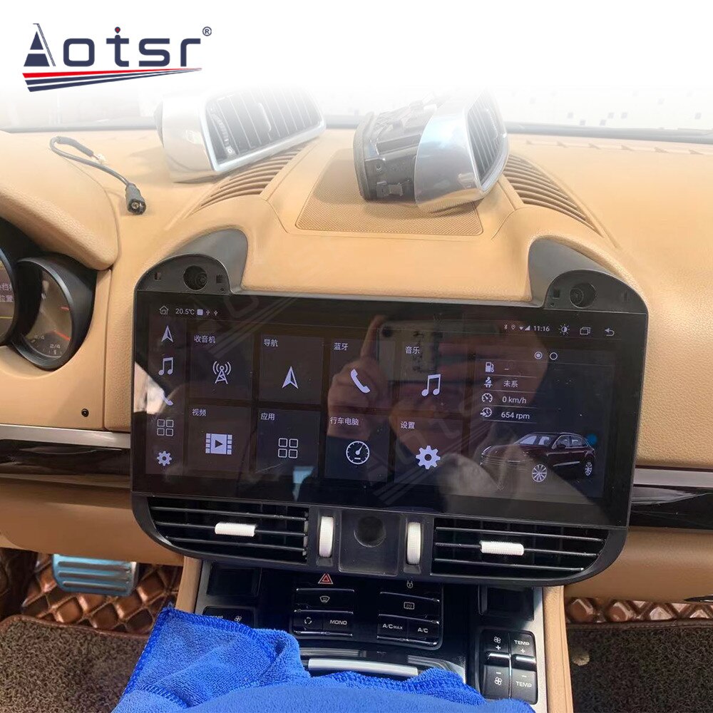 128G For Porsche Cayenne 92A E2 2011 2013 - 2017 Android Car Multimedia Auto Audio Radio Stereo Player GPS Navi Head Unit 1 Din-Aotsr official website