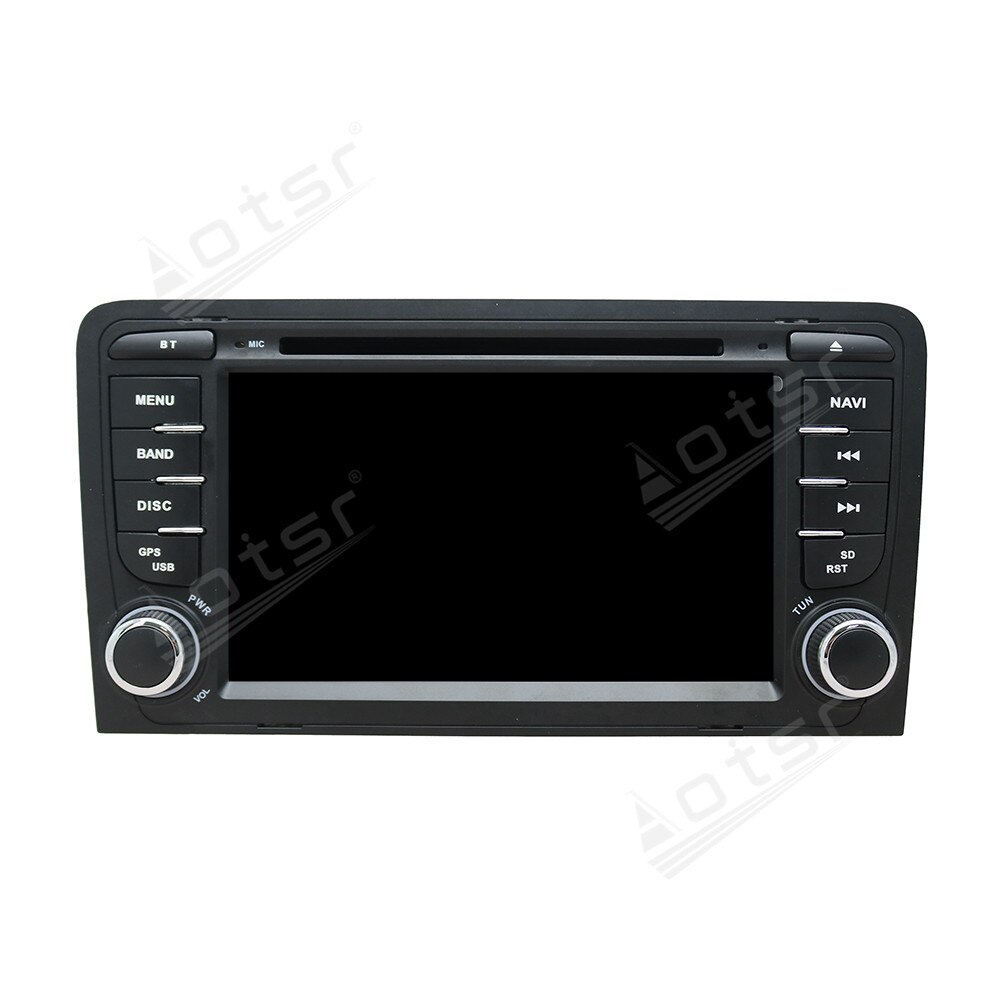 For Audi A3 S3 RS3 2002 - 2013 Wince 6.0 CD DVD Player Single DIN 7 Inch GPS Navigation Player BT in-Dash Radio CAR DVD GPS-Aotsr official website