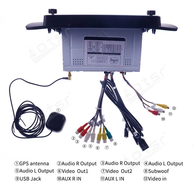 9 Inch Android 10.0 Auto Stereo For GMC Sirria 2015-2018 Audio Car Radio DVD Multimedia Player GPS Navigation Head Unit-Aotsr official website