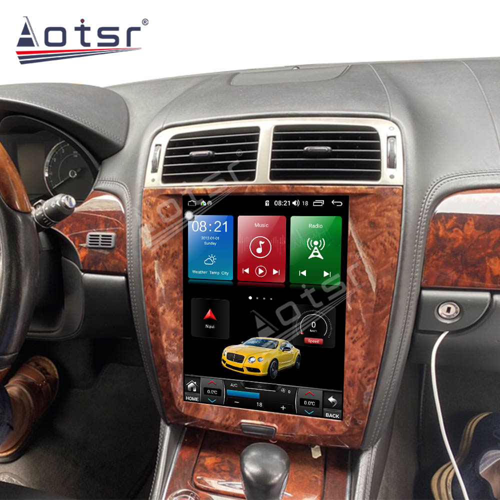 Android 11.0 multimedia player with GPS navigation stereo main unit DSP Carplay 6GB + 128GB suitable for Jaguar XK mahogany-Aotsr official website