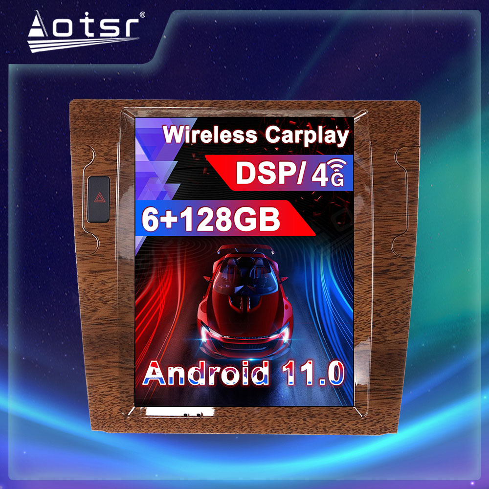 Android 11.0 multimedia player with GPS navigation  stereo main unit DSP Carplay 6GB + 128GB suitable for Volkswagen Phaeton -Aotsr official website